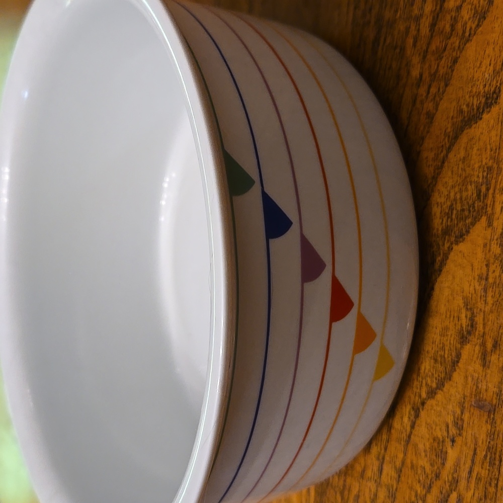 Colorful Striped Bowl - Picture 8 of 8